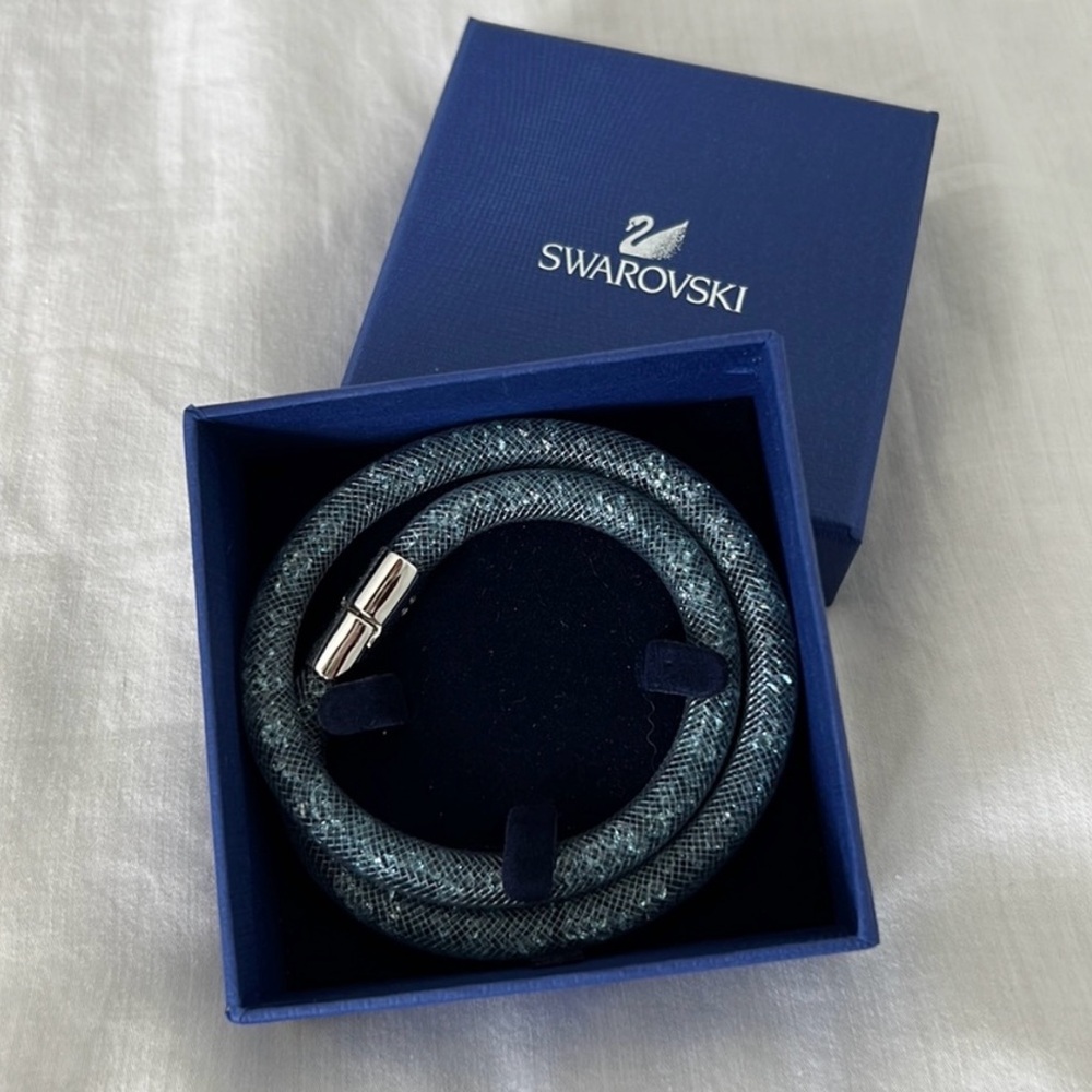 Swarovski Stardust Bracelet with Silver Accents
